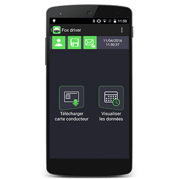 Foxdriver, une application mobile